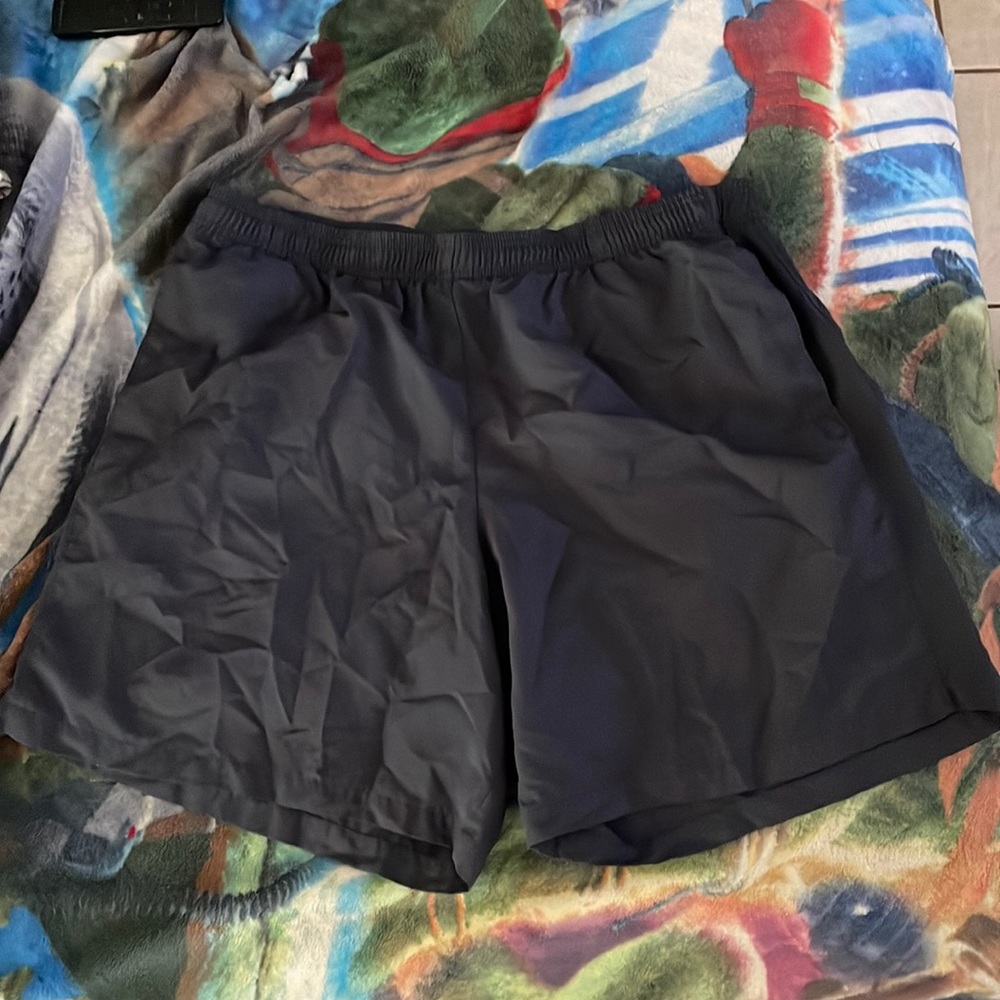 Mens Black champion running shorts